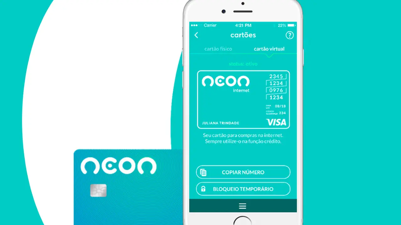 Solicitar cartão de crédito neon